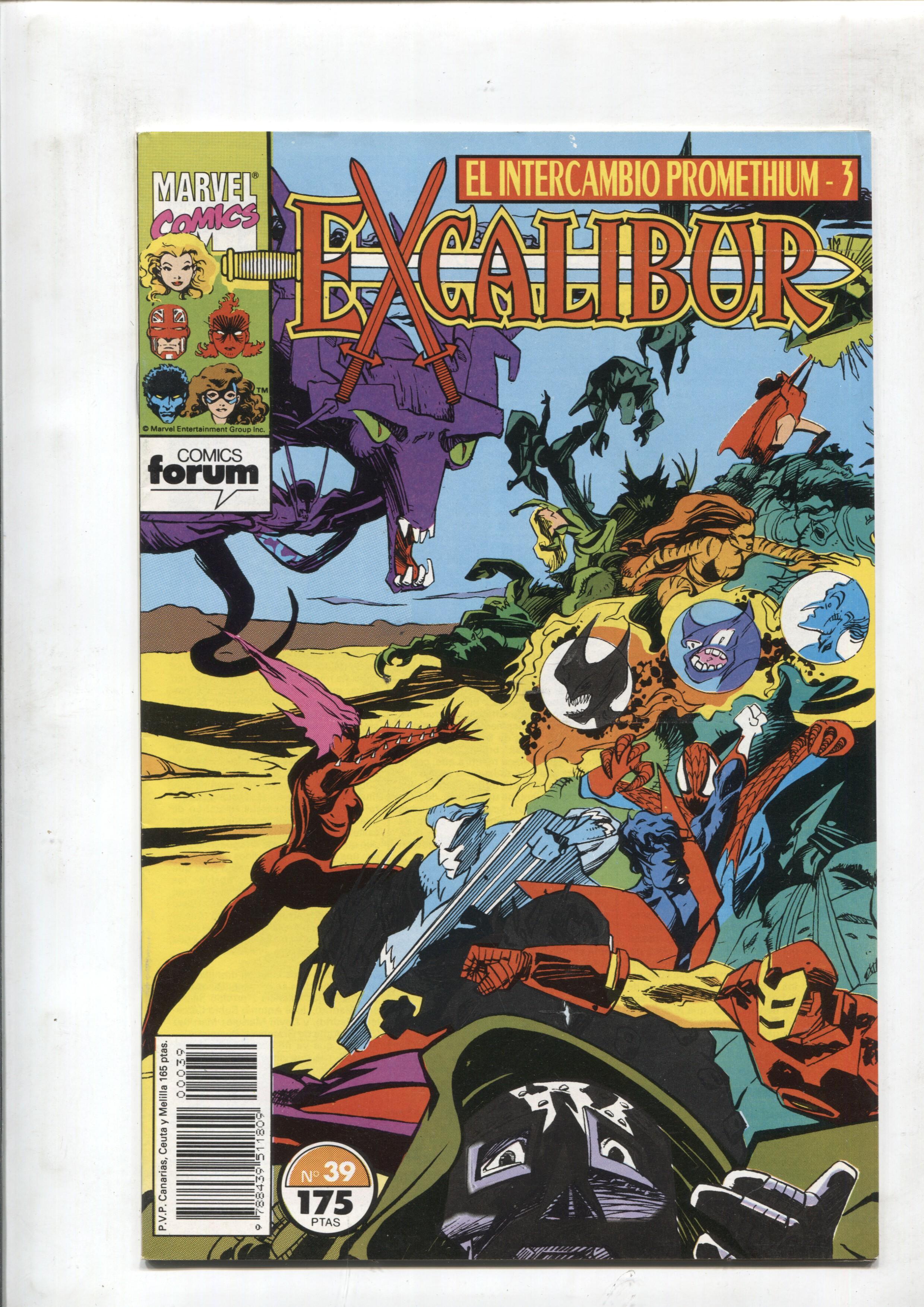 Excalibur volumen 1 numero 39: El intercambio Promethium 3