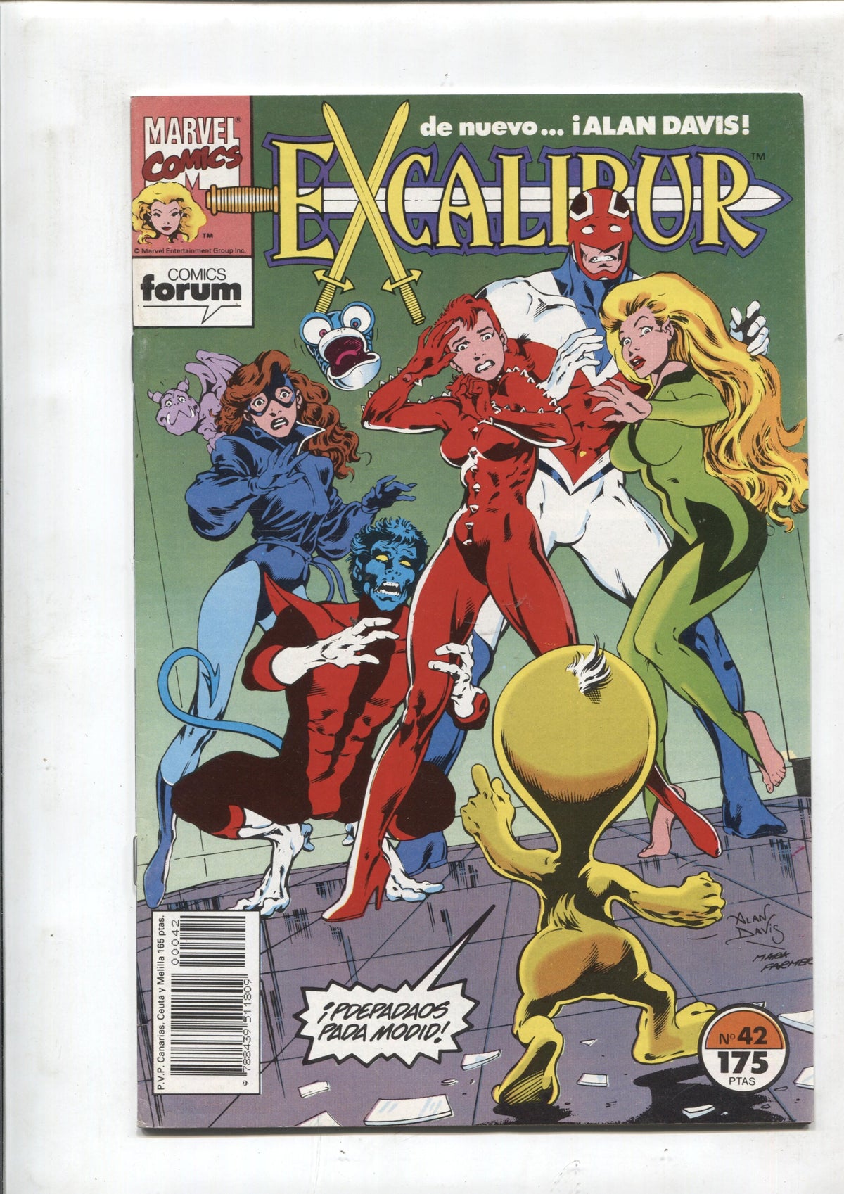 Excalibur volumen 1 numero 42: se pone una trampa