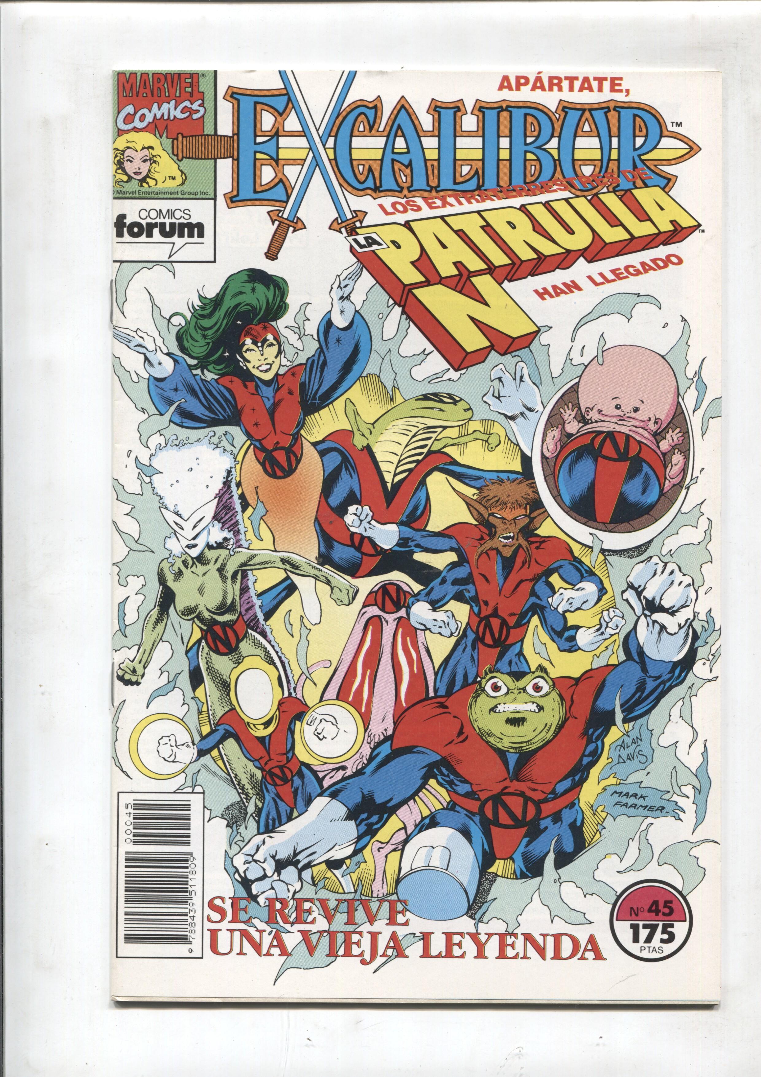 Excalibur volumen 1 numero 45: La tecno red de rondador