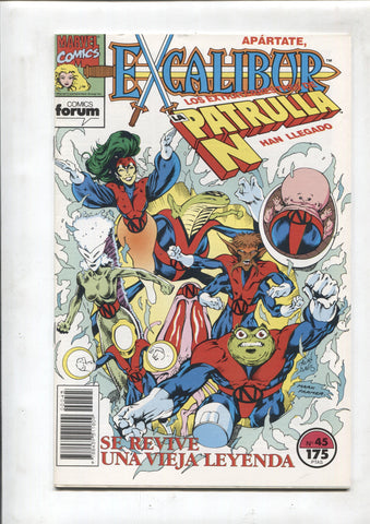 Excalibur volumen 1 numero 45: La tecno red de rondador
