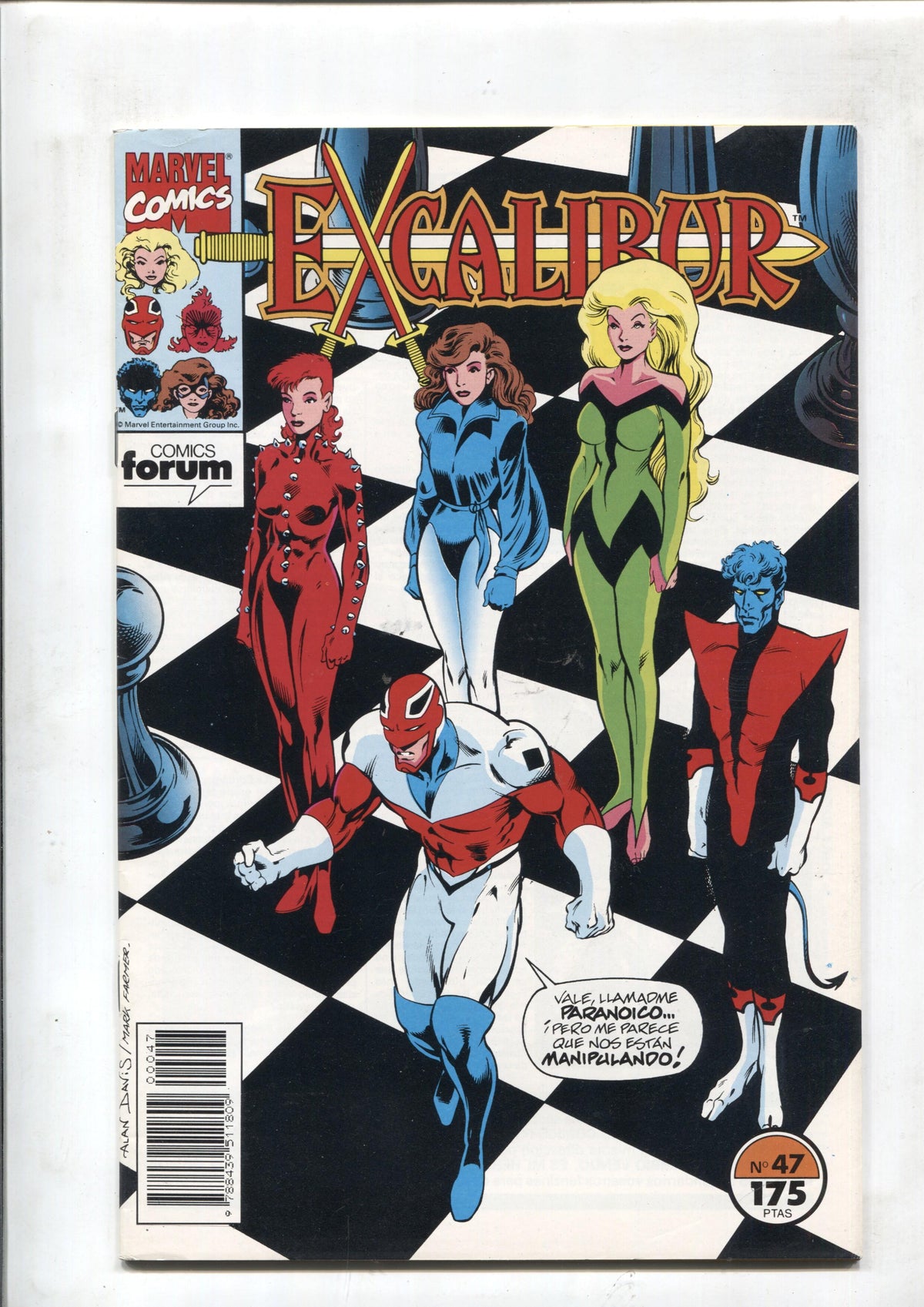 Excalibur volumen 1 numero 47: El gran baile