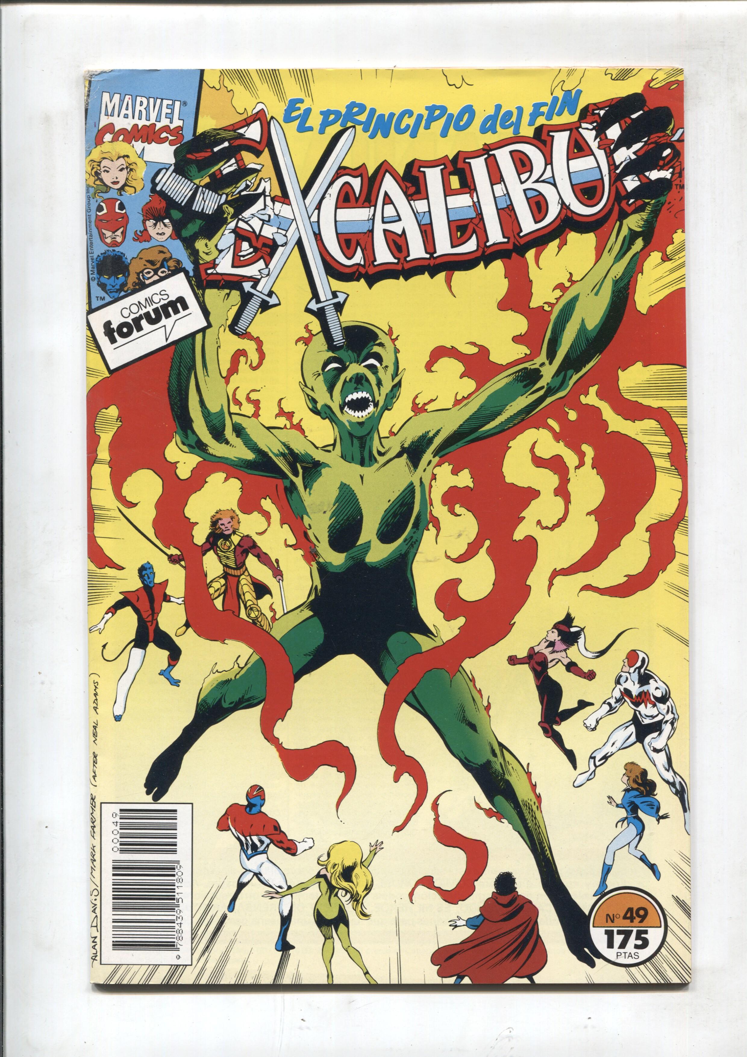 Excalibur volumen 1 numero 49: Hagase la oscuridad