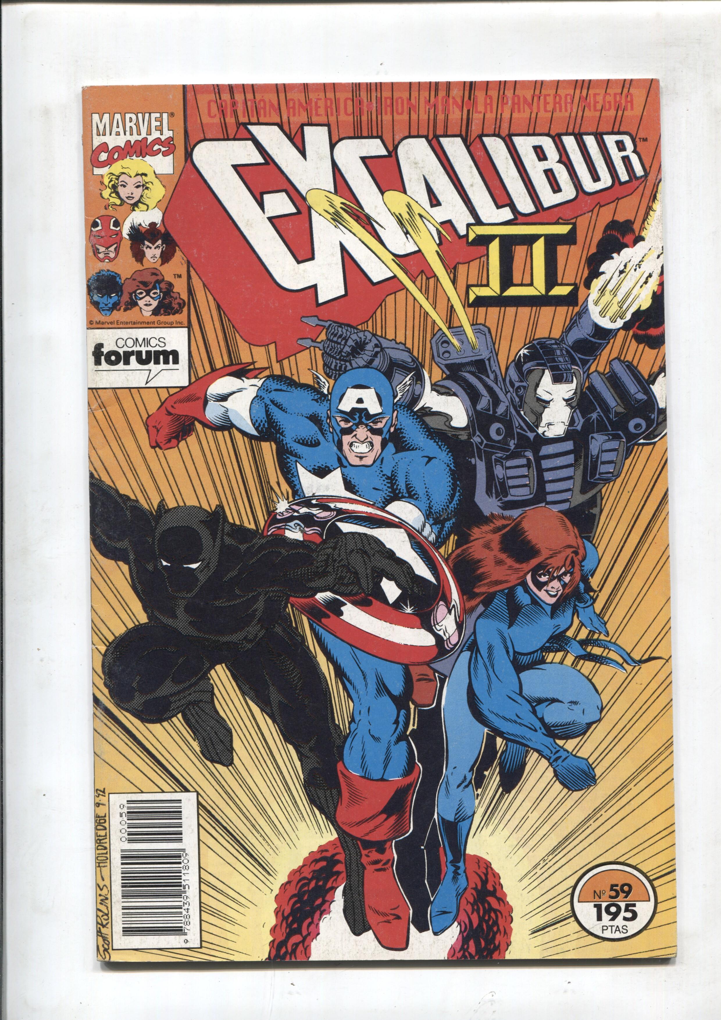 Excalibur volumen 1 numero 59: Aparece la pantera