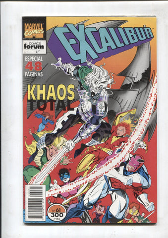 Planeta: Excalibur volumen 1 numero 61: Khaos total