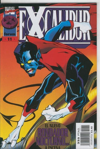 Planeta: Excalibur volumen 2 numero 11: El nuevo rondador nocturno a escena