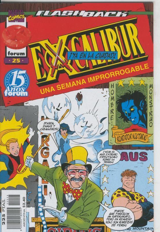 Planeta: Excalibur volumen 2 numero 25: Flashback