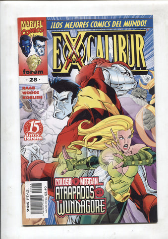 Excalibur volumen 2 numero 28: Coloso y Meggan