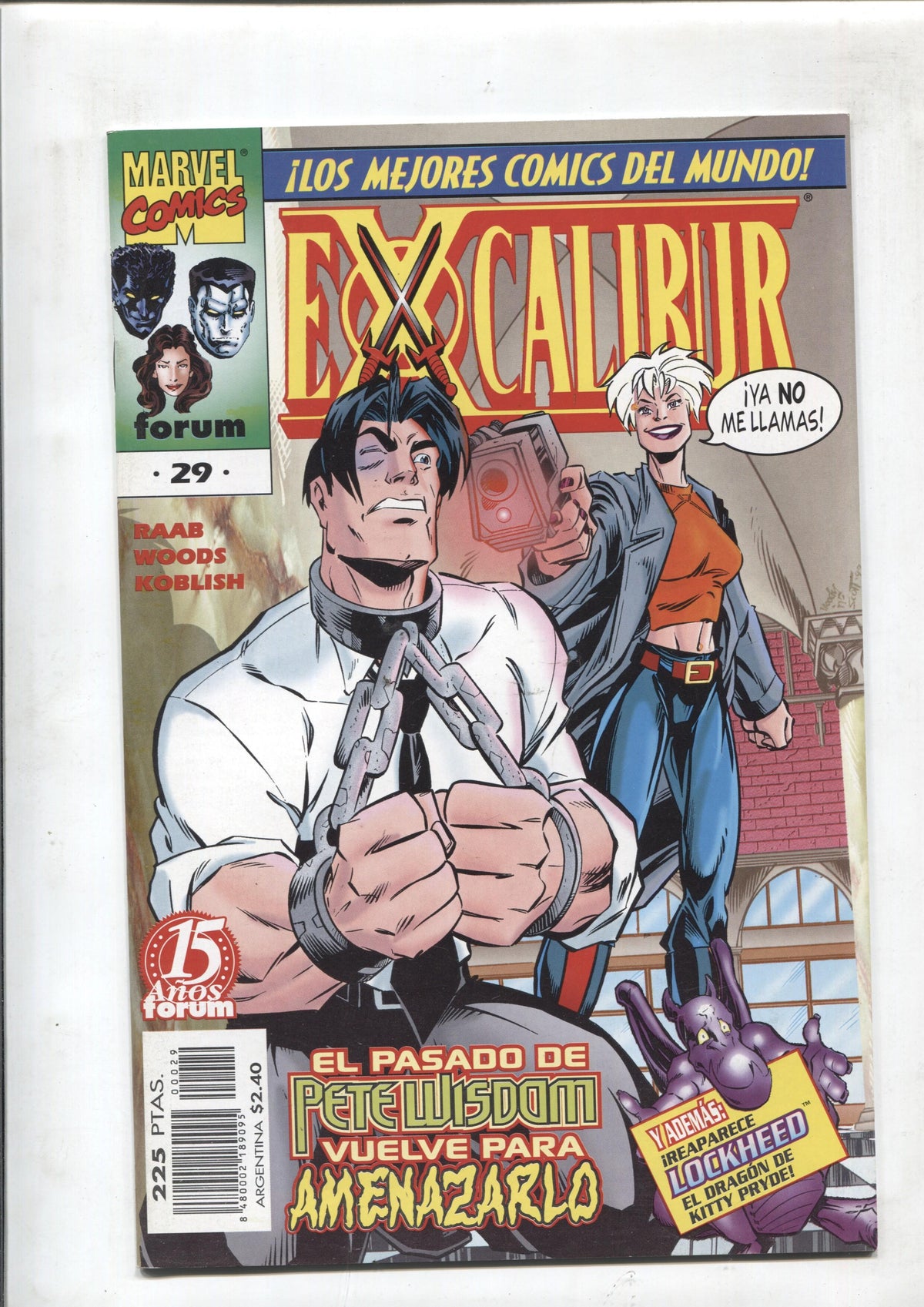 Excalibur volumen 2 numero 29: El pasado de Peter Wisdom