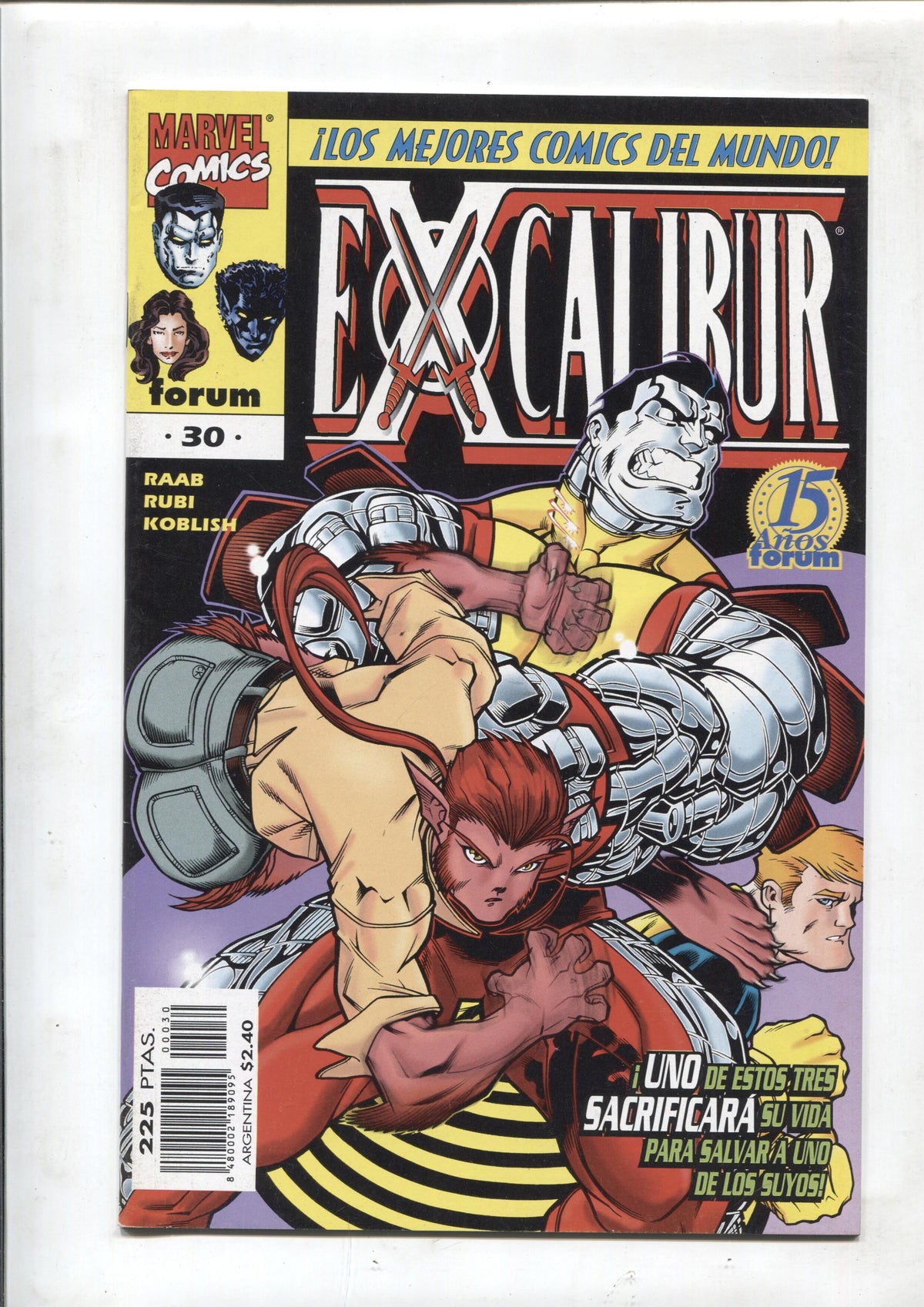 Planeta: Excalibur volumen 2 numero 30: Misionarios