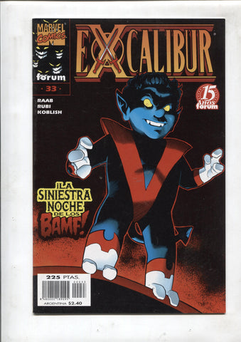 Excalibur volumen 2 numero 33: Maldad de año nuevo