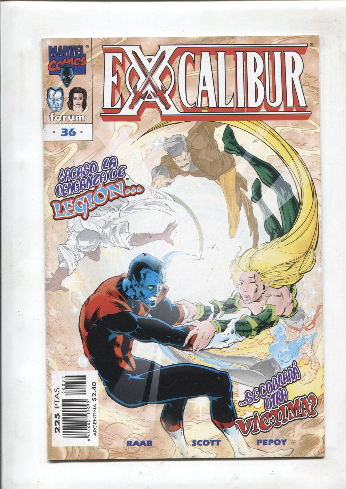 Excalibur volumen 2 numero 36: con amigos como estos