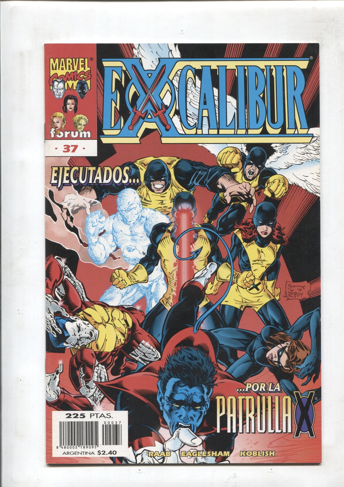 Excalibur volumen 2 numero 37: La busqueda