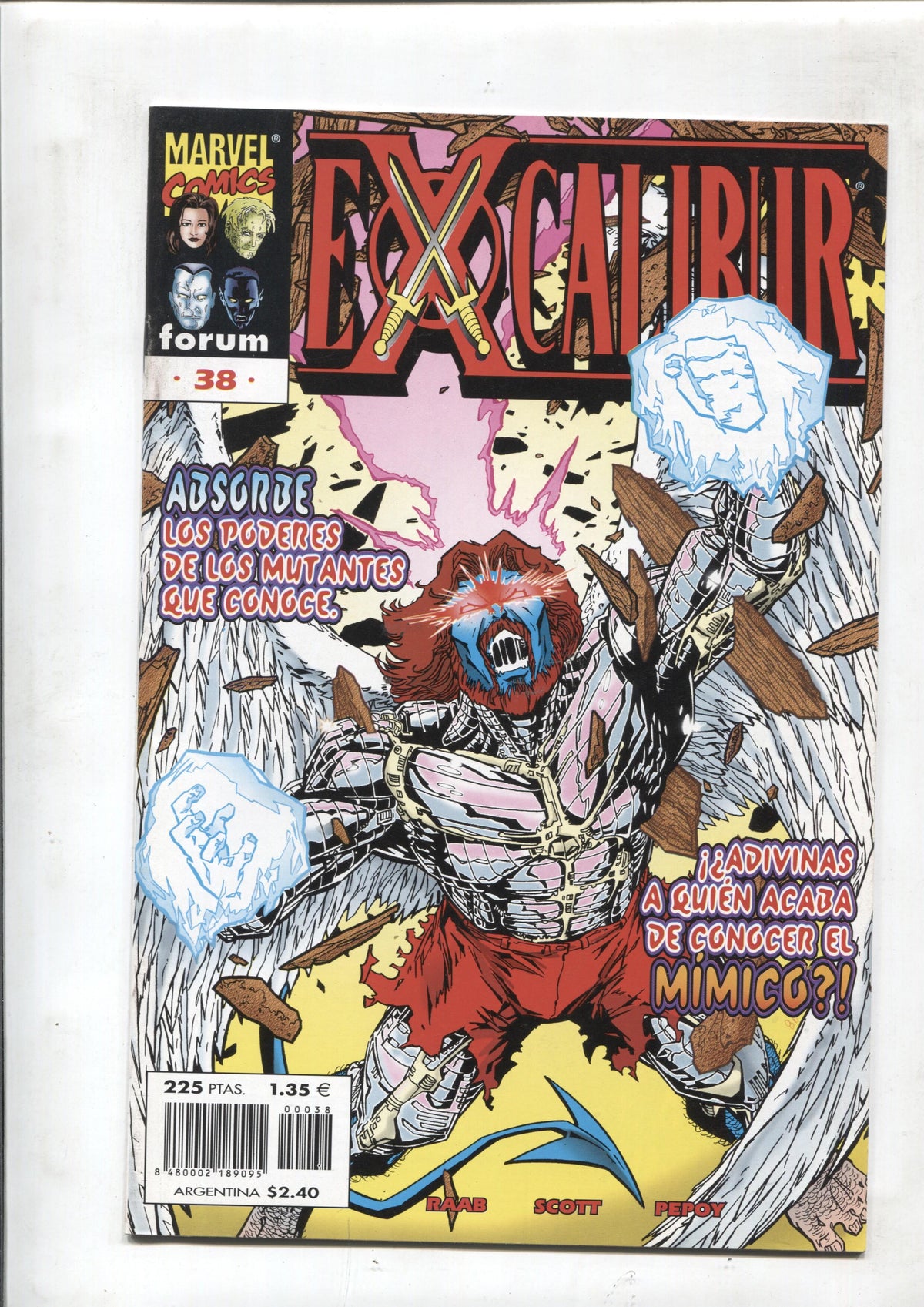 Excalibur volumen 2 numero 38: La busqueda