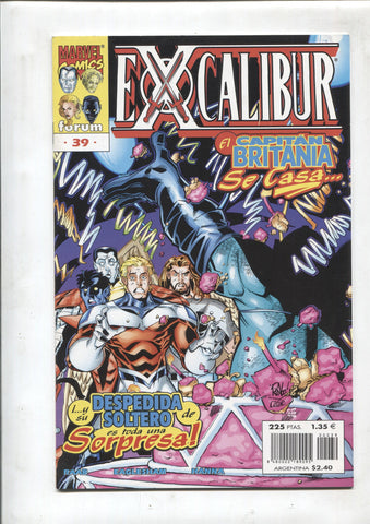 Planeta: Excalibur volumen 2 numero 39: El capitan britania se casa