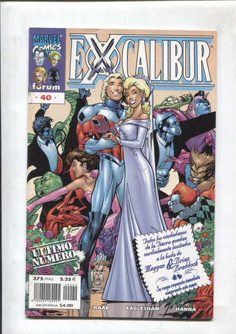 Planeta: Excalibur volumen 2 numero 40: La boda de El capitan britania