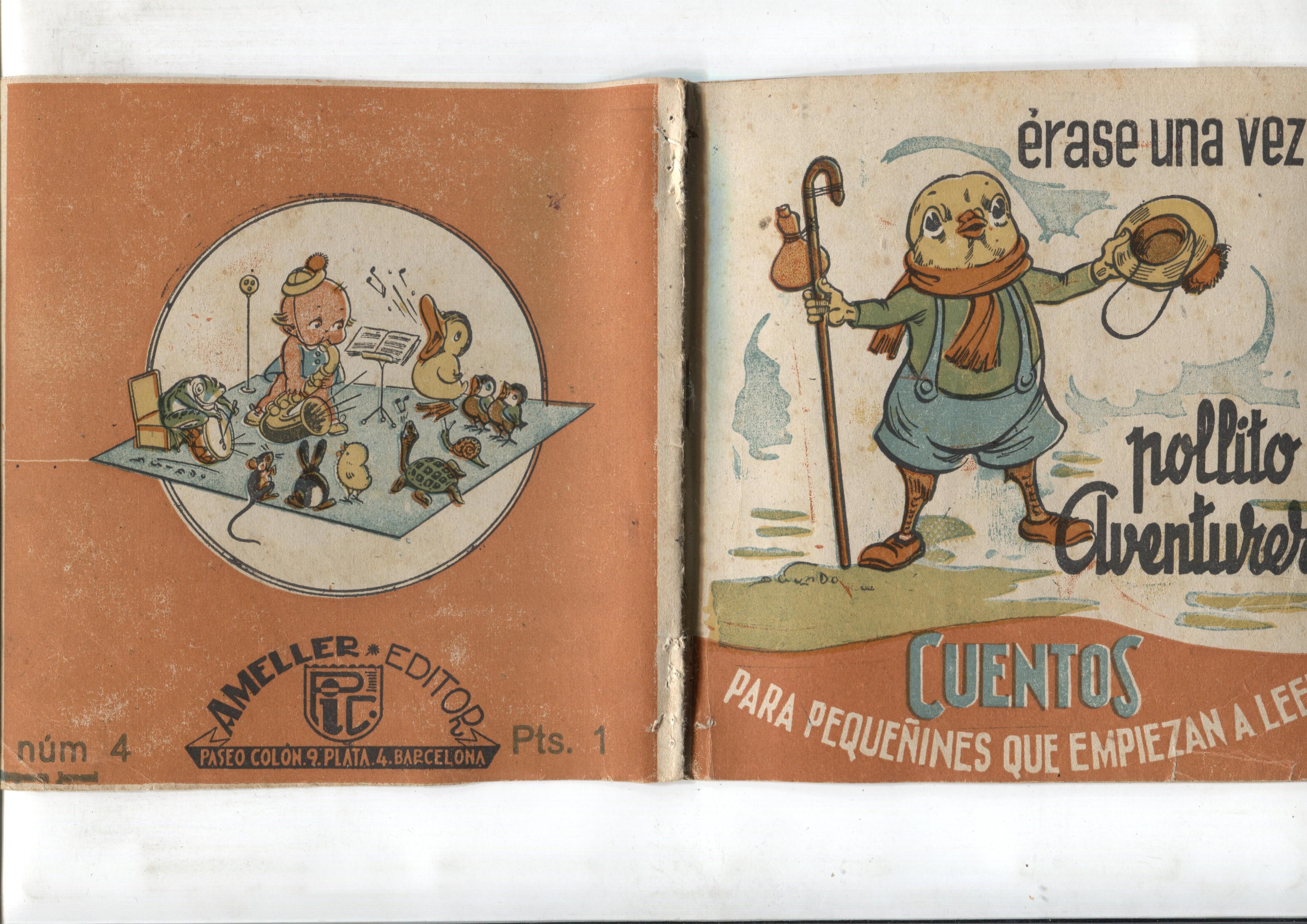 Cuentos Ameller: Erase una vez: Pollito viajero