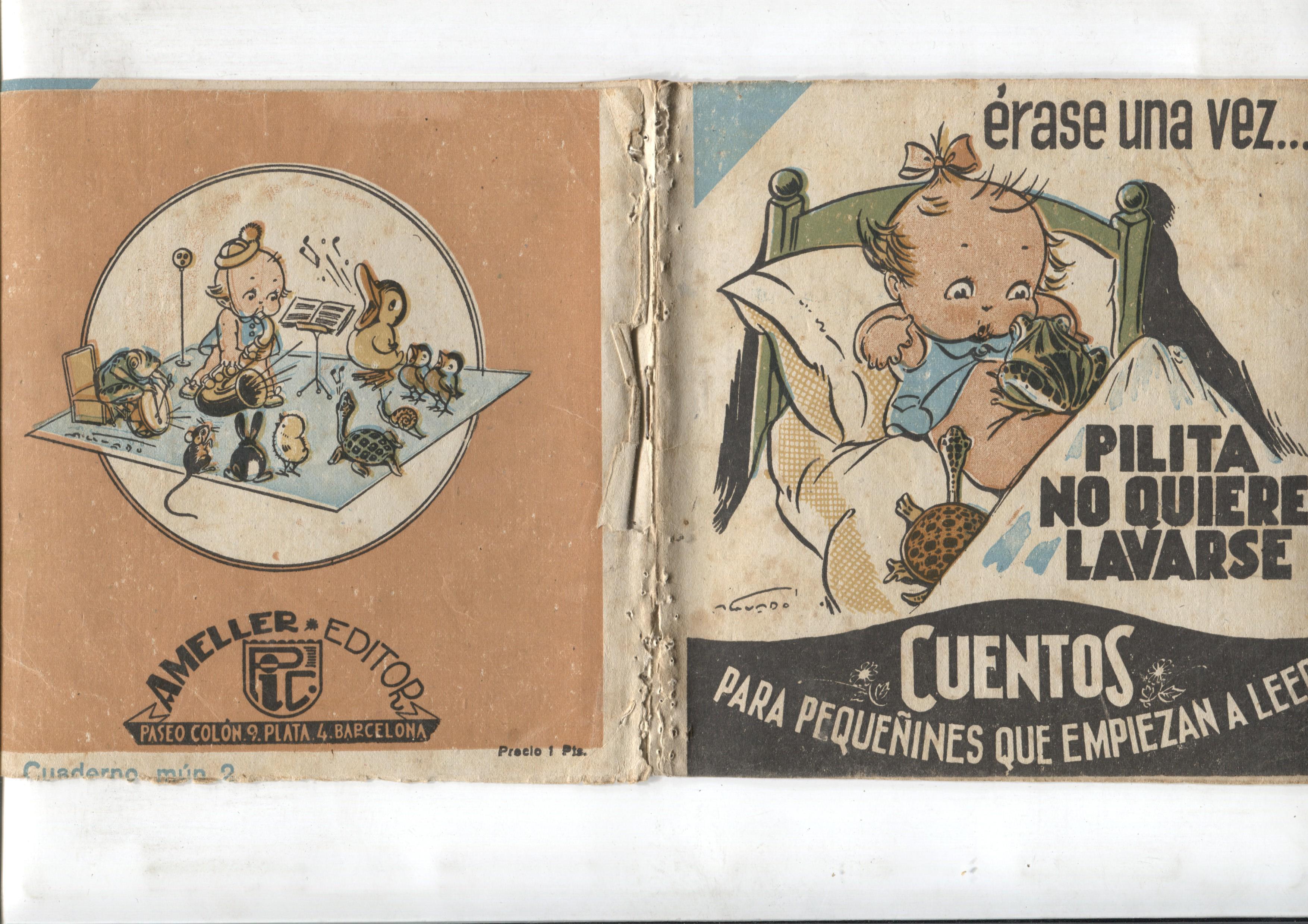 Cuentos Ameller: Erase una vez: Pilita no quiere lavarse