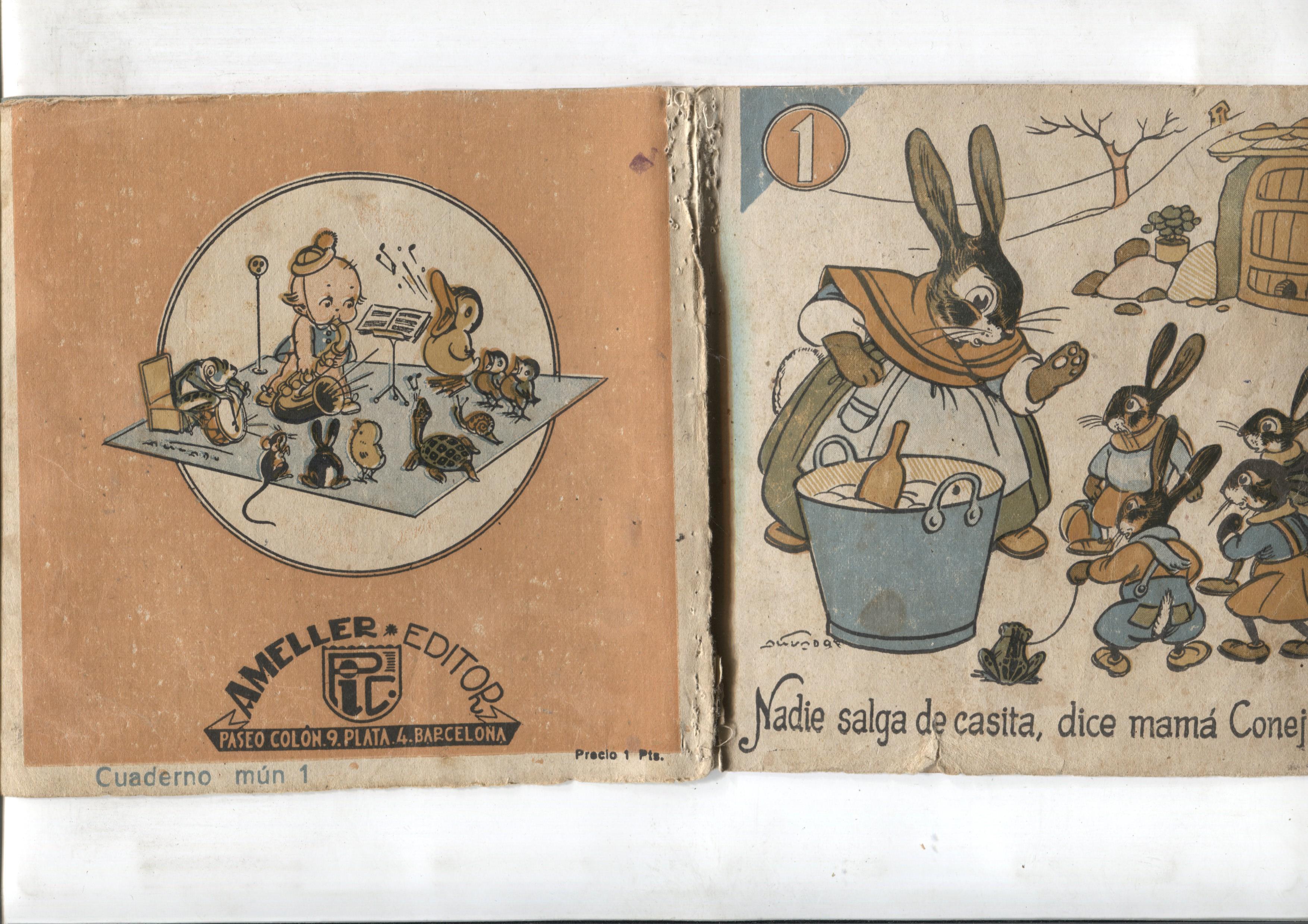 Cuentos Ameller: Erase una vez: Mama conejtia (falta cubierta)