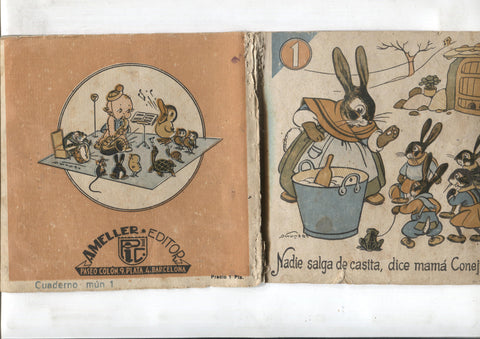 Cuentos Ameller: Erase una vez: Mama conejtia (falta cubierta)