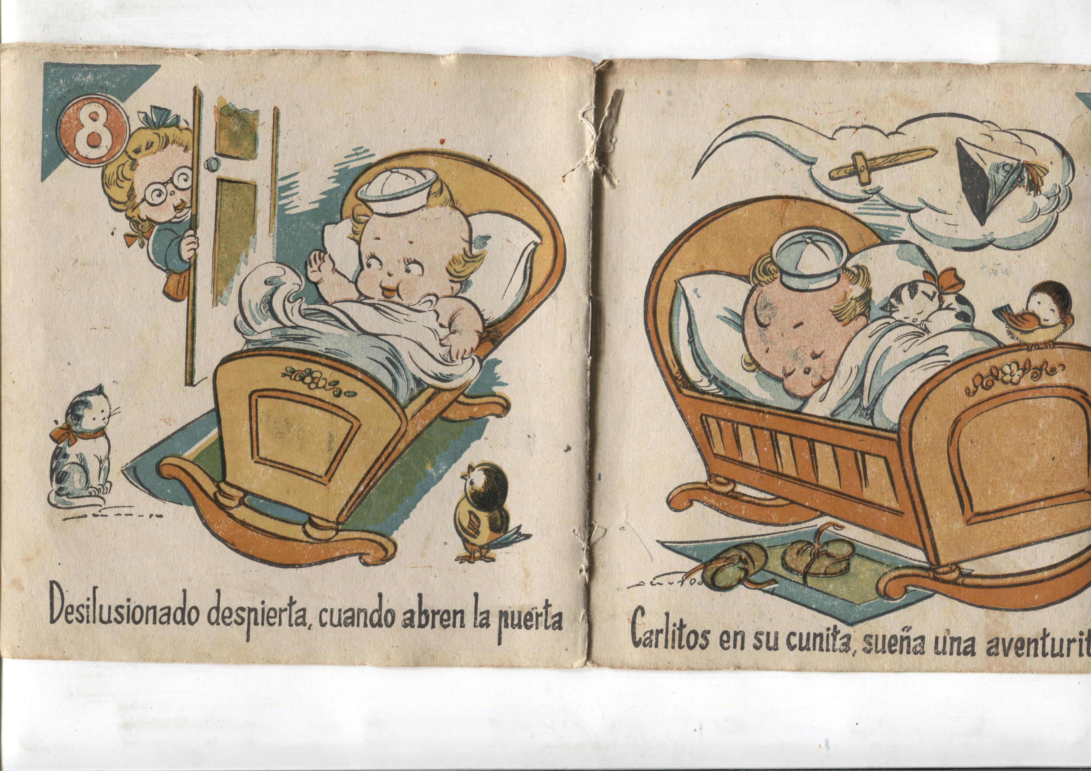 Cuentos Ameller: Erase una vez: Carlitos en su cunita (faltan las cubiertas)
