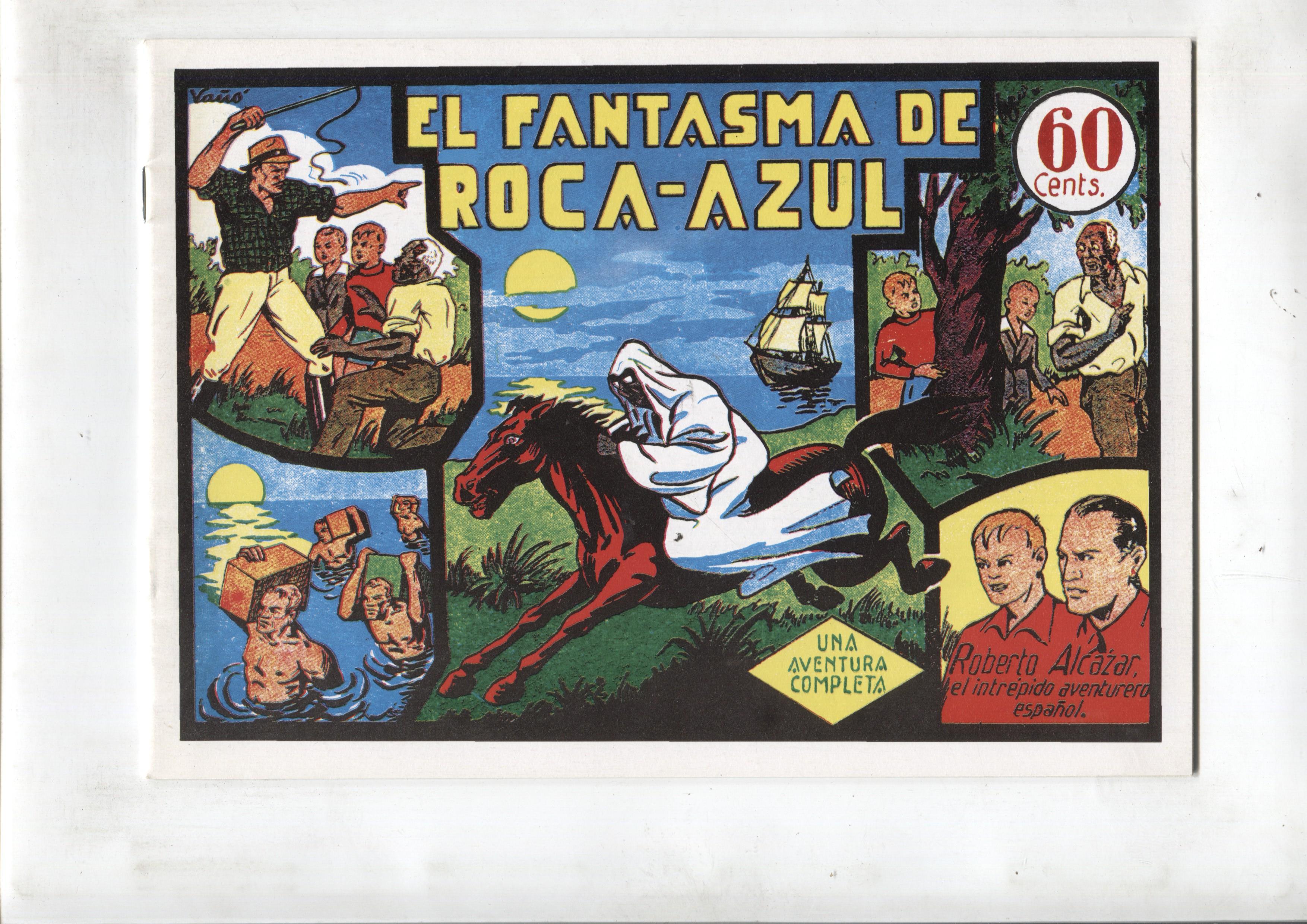 Facsimil: Roberto Alcazar y Pedrin numero 012: El fantasma de Roca Azul