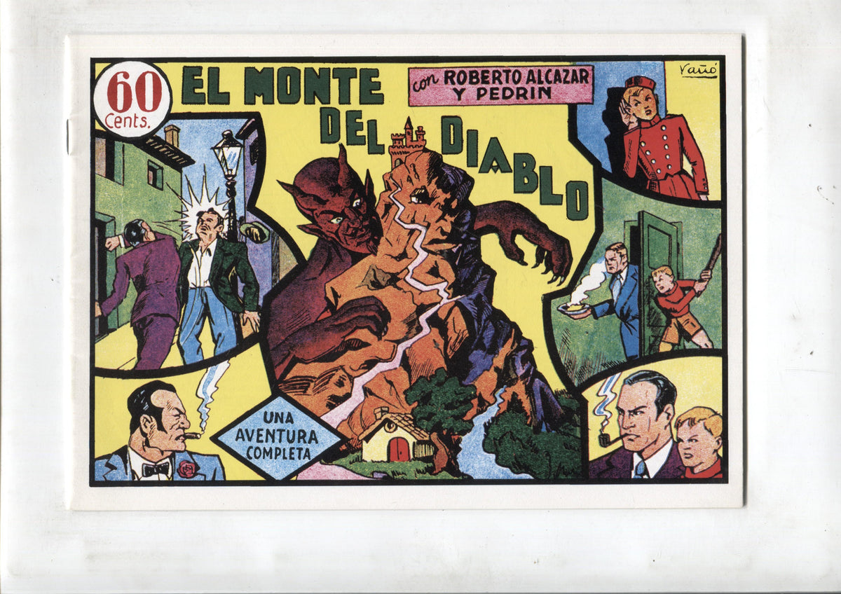 Facsimil: Roberto Alcazar y Pedrin numero 013: El monte del diablo