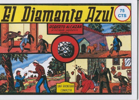 Facsimil: Roberto Alcazar y Pedrin numero 024: El diamante azul