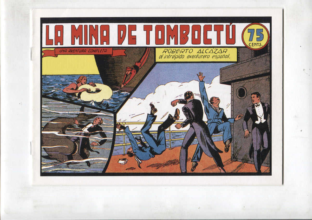 Facsimil: Roberto Alcazar y Pedrin numero 038: La mina de Tomboctu