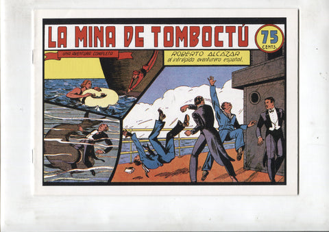 Facsimil: Roberto Alcazar y Pedrin numero 038: La mina de Tomboctu