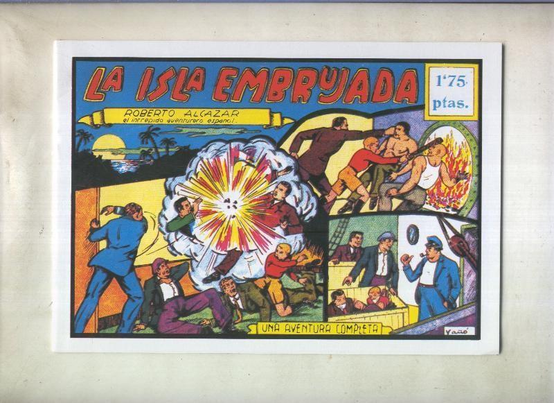 Facsimil: Roberto Alcazar y Pedrin numero 045: La isla embrujada