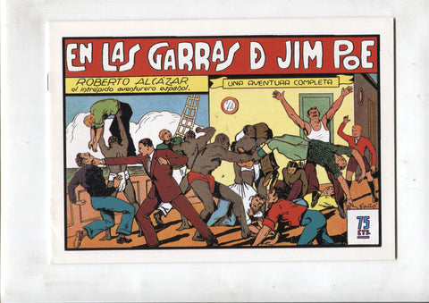 Facsimil: Roberto Alcazar y Pedrin numero 050: En las garras de Jim Poe