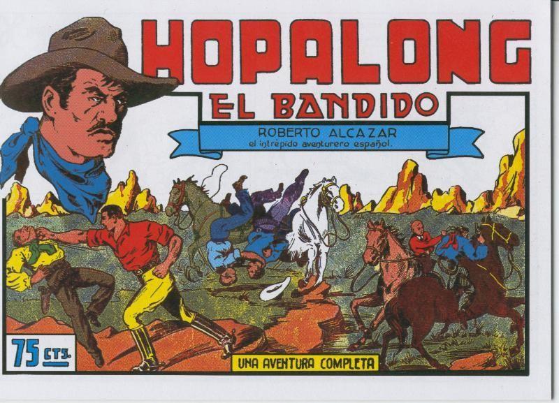 Facsimil: Roberto Alcazar y Pedrin numero 076: Hopalong el bandido