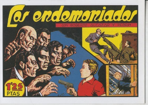 Facsimil: Roberto Alcazar y Pedrin numero 123: Los endemoniados