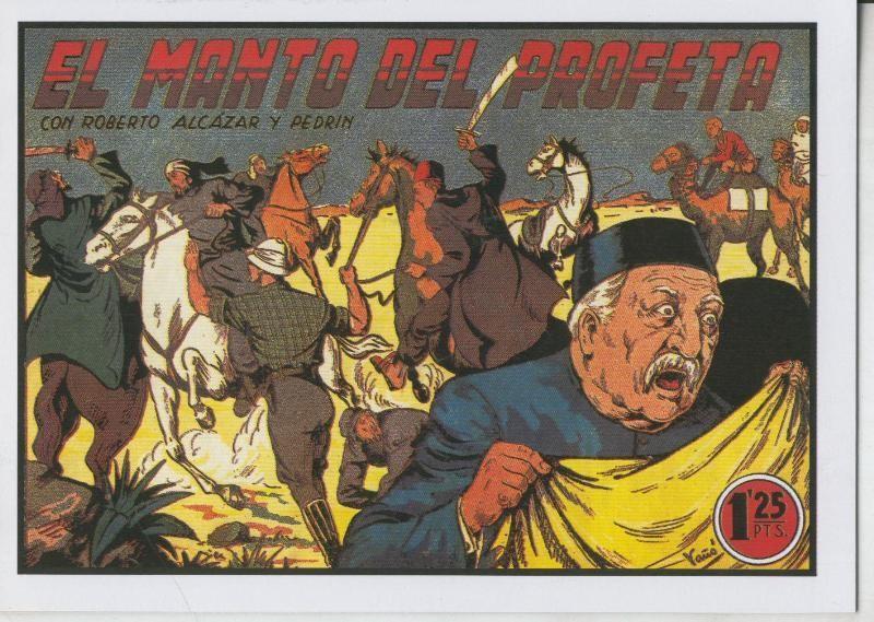 Facsimil: Roberto Alcazar y Pedrin numero 137: El manto del profeta