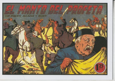 Facsimil: Roberto Alcazar y Pedrin numero 137: El manto del profeta