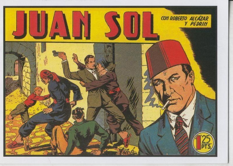 Facsimil: Roberto Alcazar y Pedrin numero 140: Juan Sol