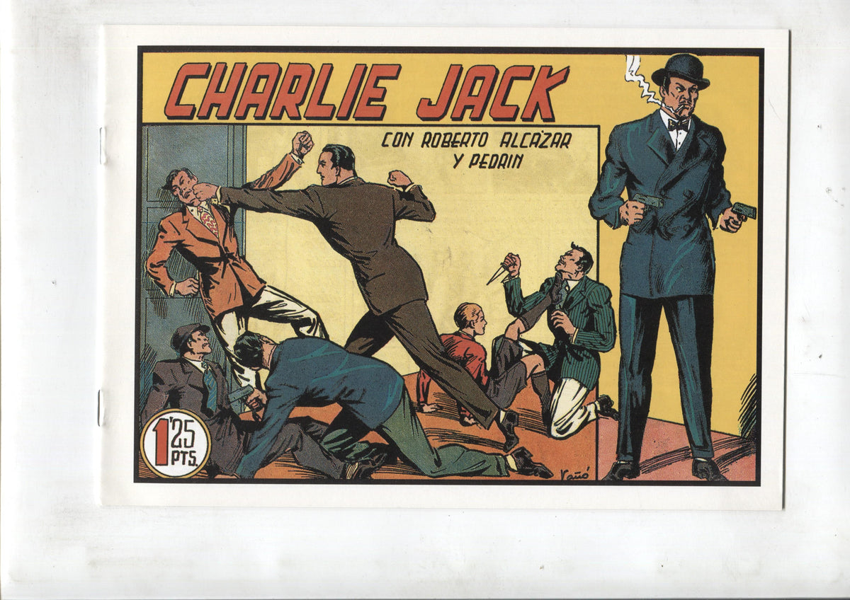 Facsimil: Roberto Alcazar y Pedrin numero 151: Charlie Jack