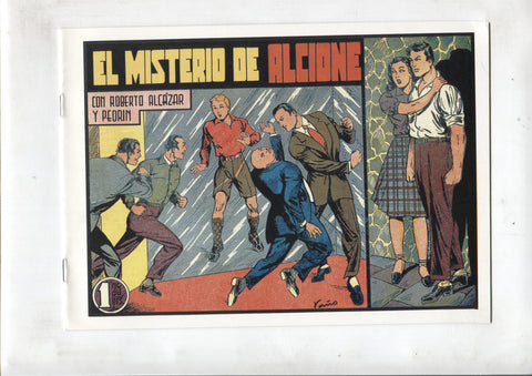 Facsimil: Roberto Alcazar y Pedrin numero 160: El misterio de Alcione