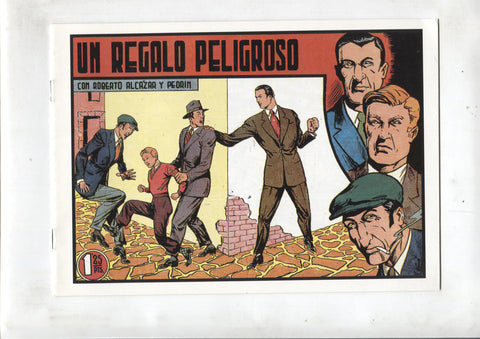 Facsimil: Roberto Alcazar y Pedrin numero 161: Un regalo peligroso