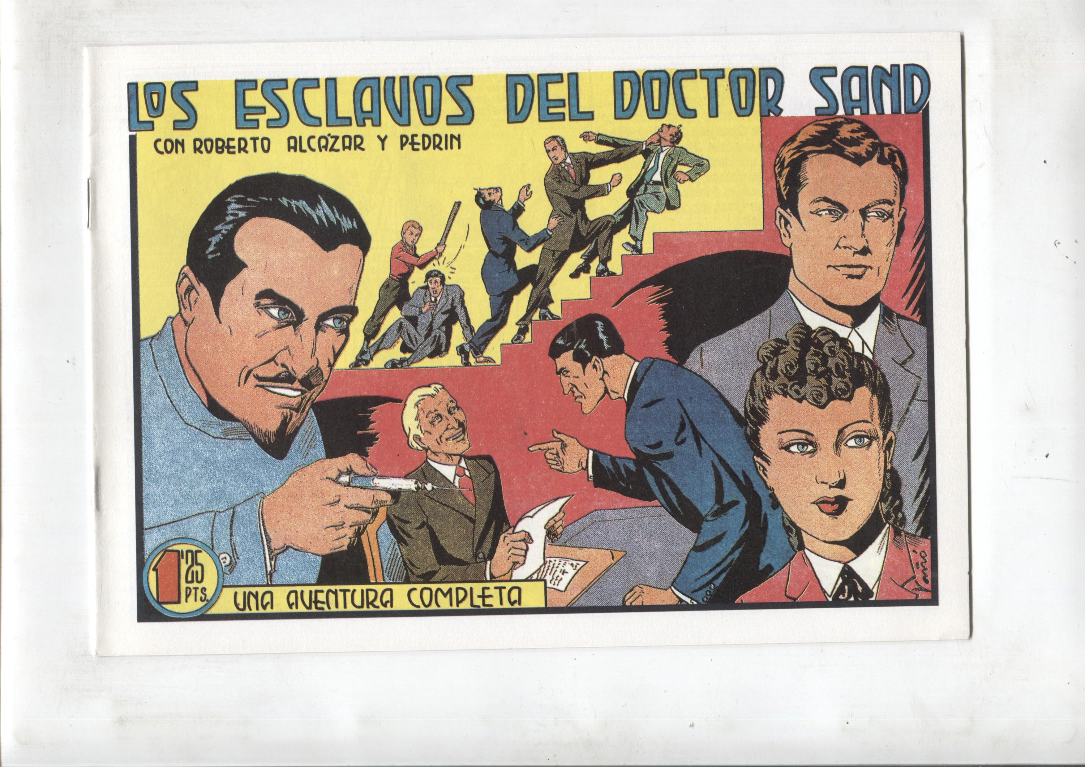 Facsimil: Roberto Alcazar y Pedrin numero 173: Los esclavos del Doctor Sand
