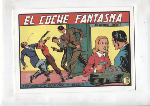 Facsimil: Roberto Alcazar y Pedrin numero 175: El coche fantasma