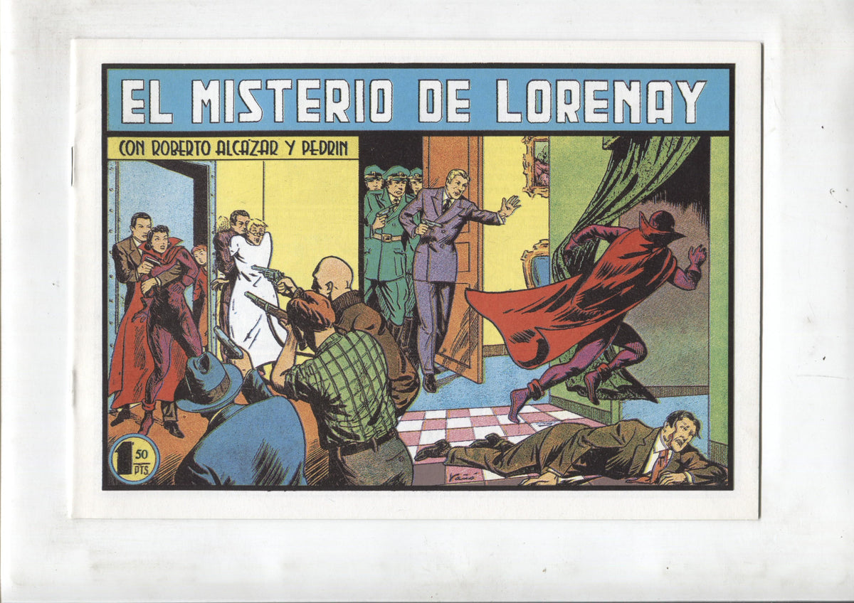 Facsimil: Roberto Alcazar y Pedrin numero 178: El misterio de Lorenay