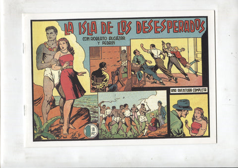 Facsimil: Roberto Alcazar y Pedrin numero 180: La isla de los desesperados