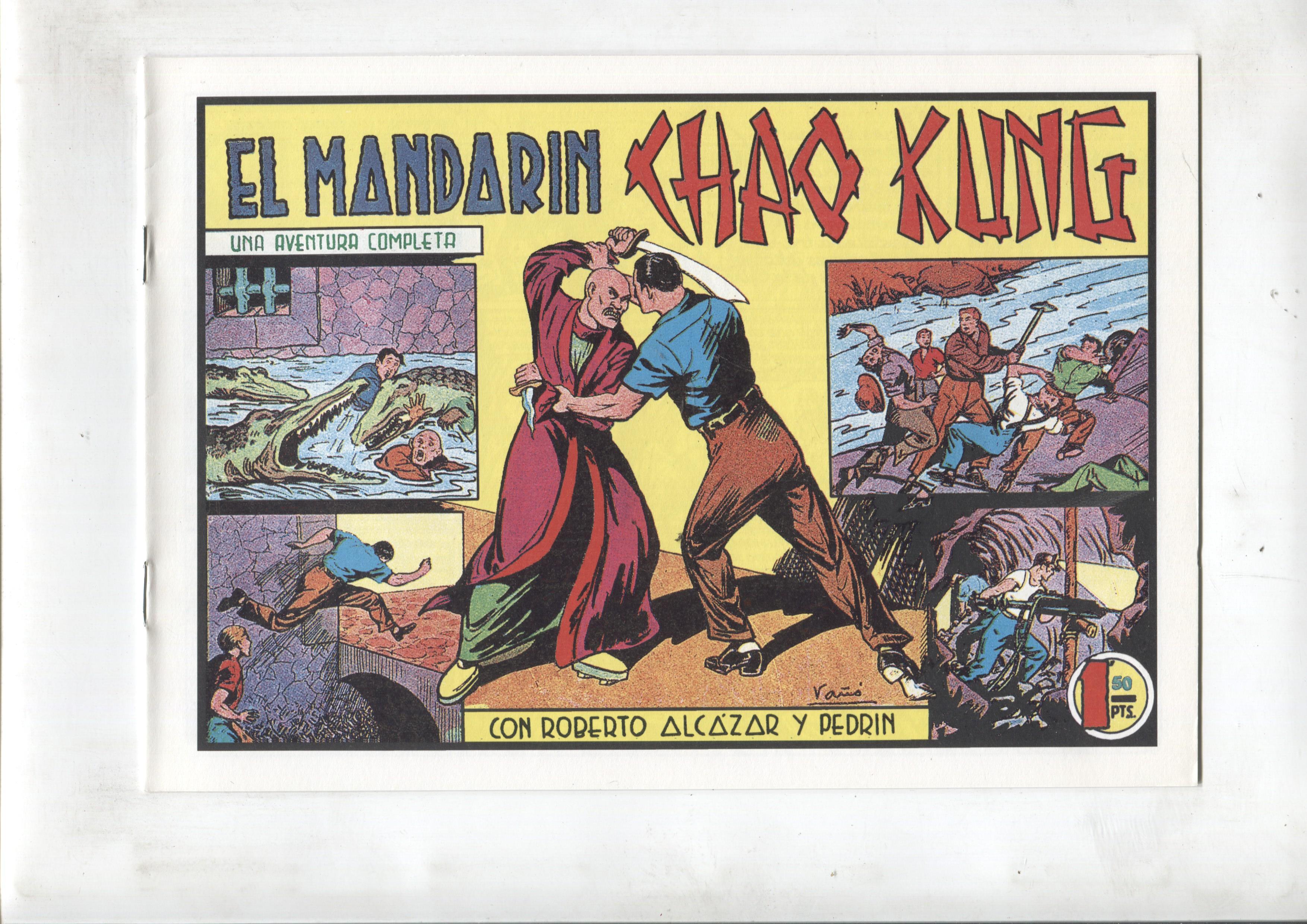Facsimil: Roberto Alcazar y Pedrin numero 188: El mandarin Chao Kung
