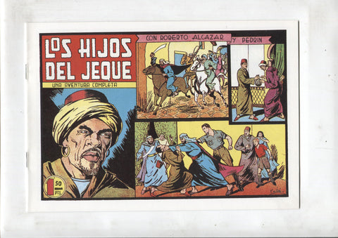 Facsimil: Roberto Alcazar y Pedrin numero 191: Los hijos del jeque