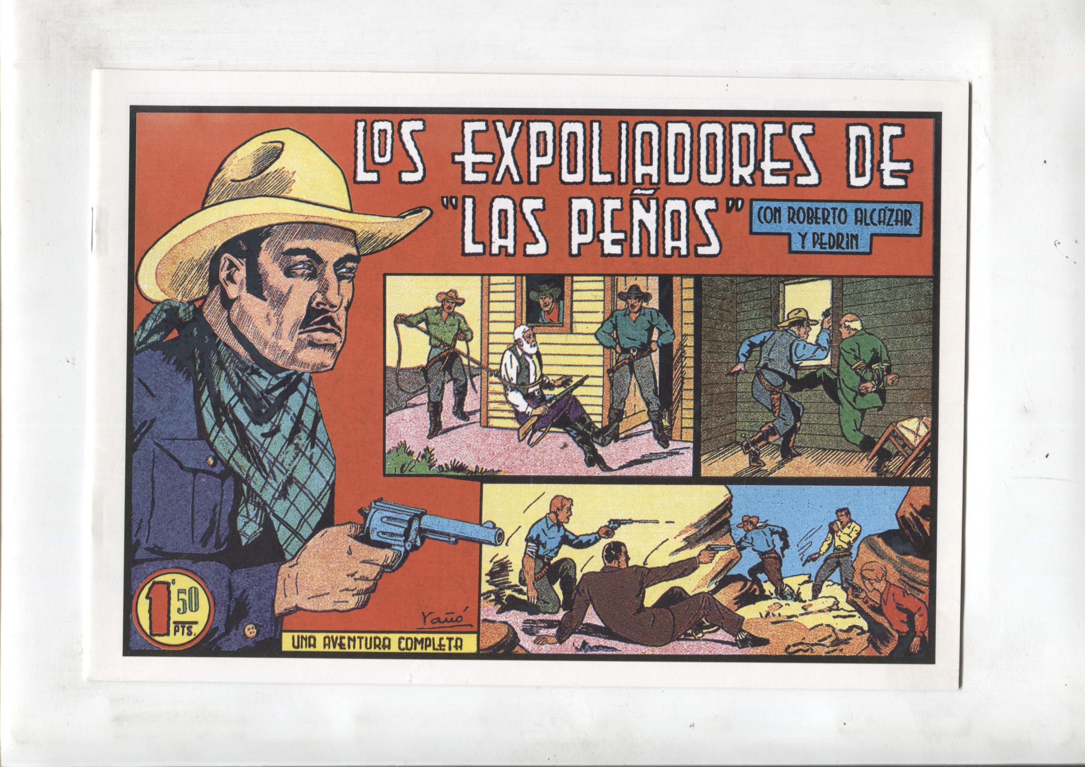 Facsimil: Roberto Alcazar y Pedrin numero 197: Los expoliadores de las peñas