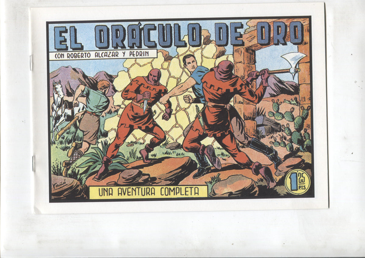 Facsimil: Roberto Alcazar y Pedrin numero 203: El oraculo de oro