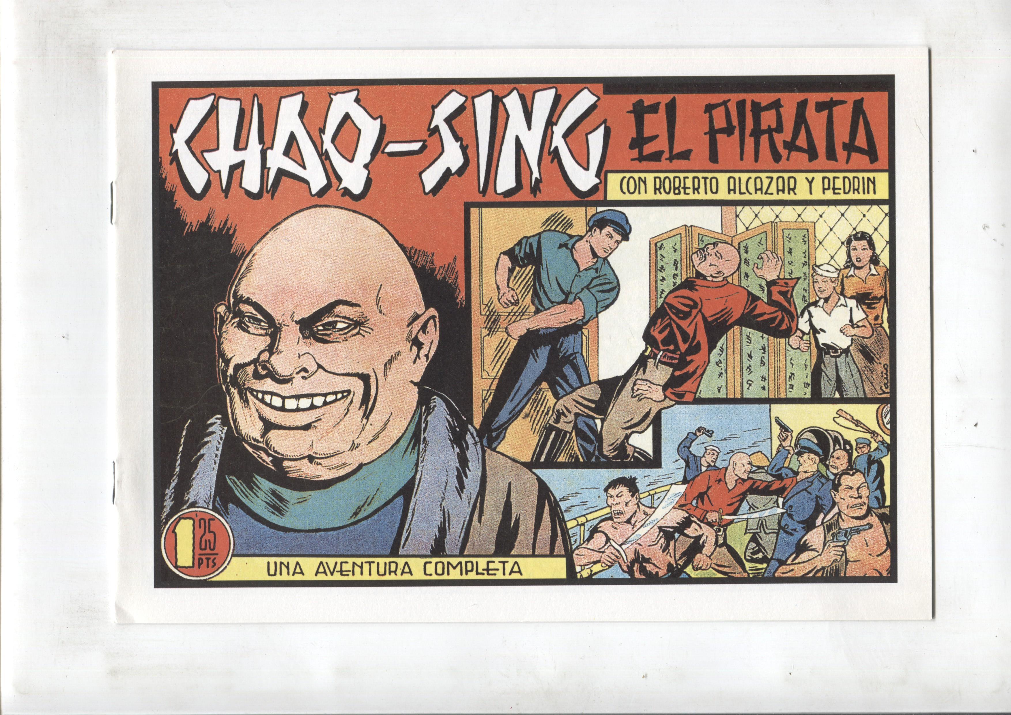 Facsimil: Roberto Alcazar y Pedrin numero 204: chao sing el pirata