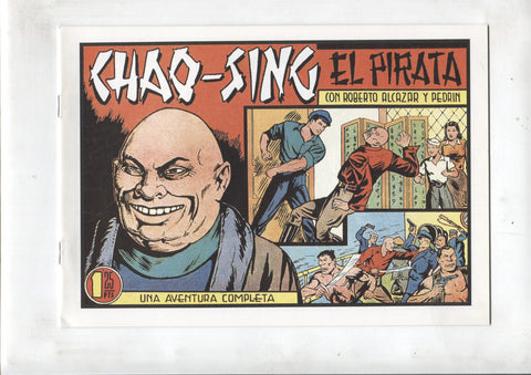 Facsimil: Roberto Alcazar y Pedrin numero 204: chao sing el pirata