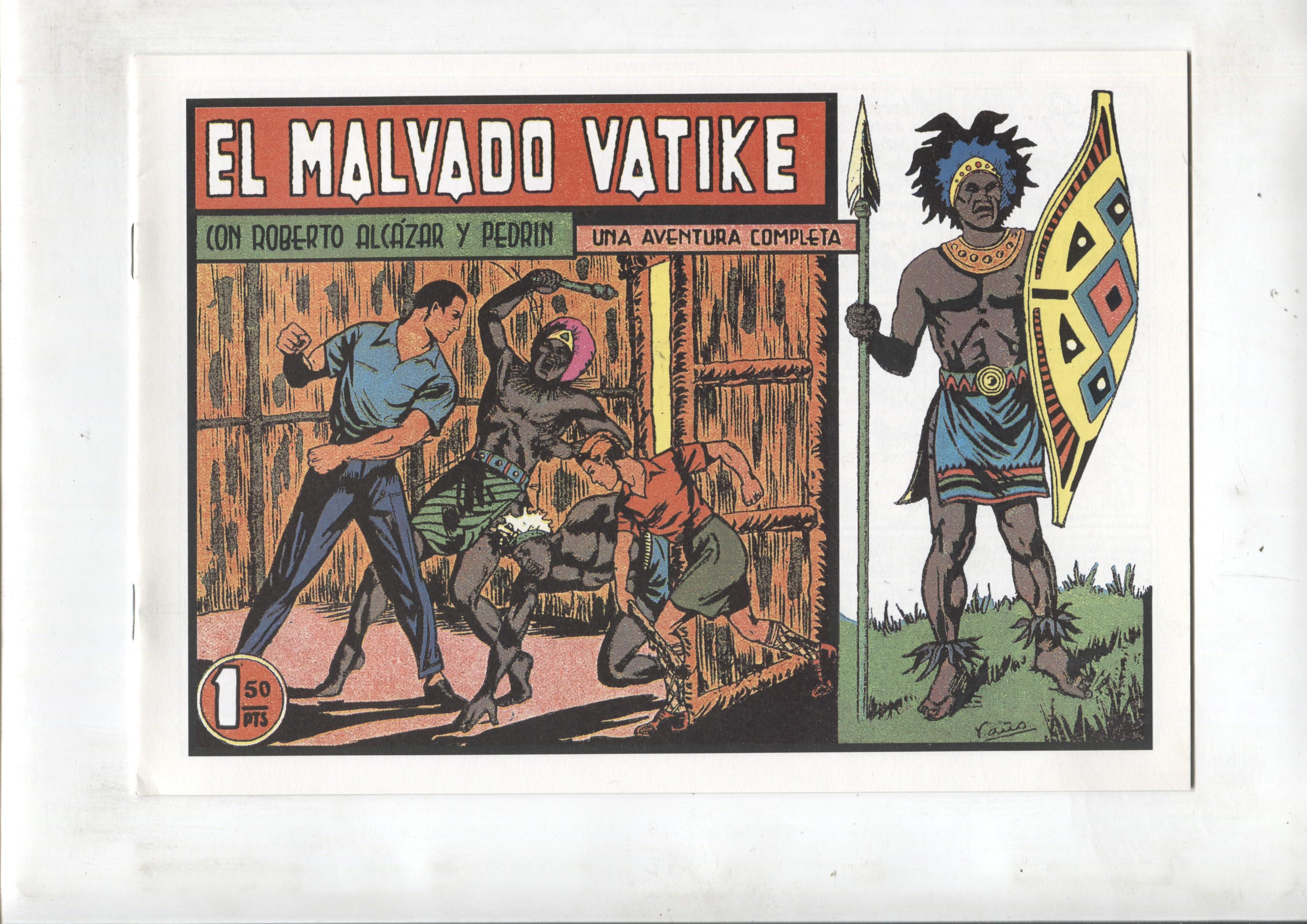 Facsimil: Roberto Alcazar y Pedrin numero 205: El malvado Vatike